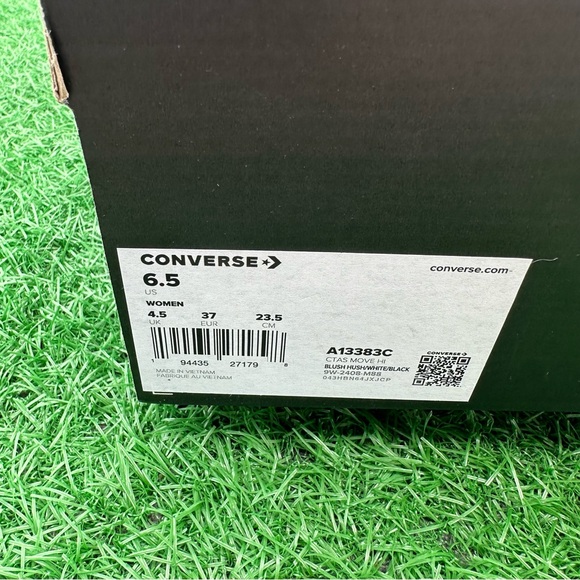 Converse Chuck Taylor All Star Move Hi Blush Hush - Picture 6 of 14